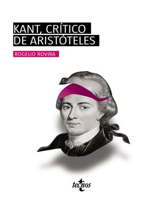 cover image of Kant, crítico de Aristóteles